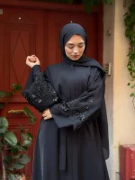 More Ferace Fermuarlı ve Kuşaklı — ABAYACI