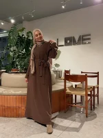 Selanik Uzun Elbise Kuşaklı — ABAYACI