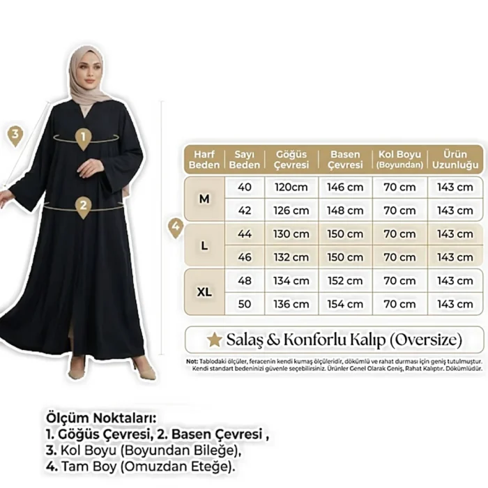 Balık Ferace — Dantel Kol