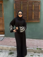 Süreyya Ferace Beyaz Güpür — ABAYACI